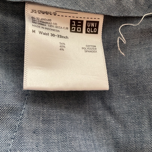 Shorts, Uni Qlo, Blue, 30-33 Waist, Men’s, white Poka Dots - Picture 7 of 9